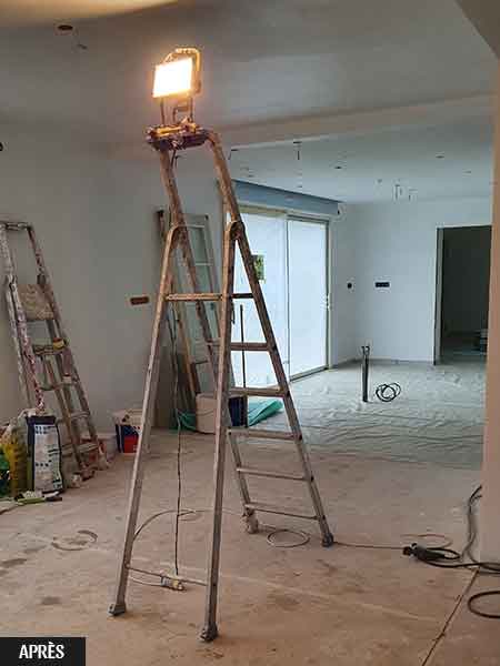 rénovation plafond et mur maison Oise
