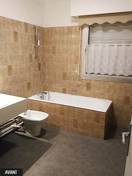 salle de bain rénovation Chantilly